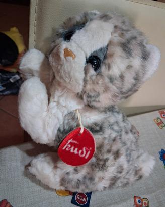 pupazzo peluche TRUDI gatto maculato