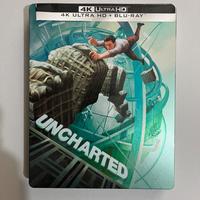 Uncharted Steelbook 4K Bluray