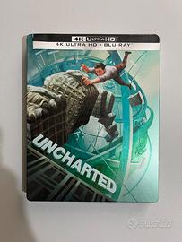 Uncharted Steelbook 4K Bluray