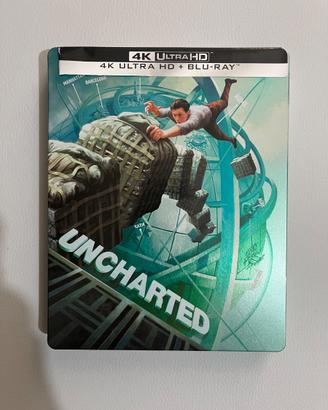 Uncharted Steelbook 4K Bluray