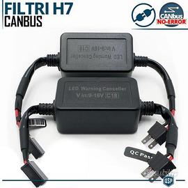 Filtri RESISTENZE Kit H7 SPEGNI Errore Lampeggio
