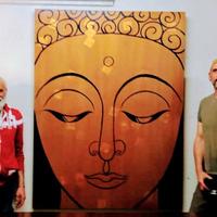 quadro su tela Buddha 121x160