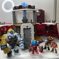 Lotto Gormiti Castello + 10 Personaggi Originali G