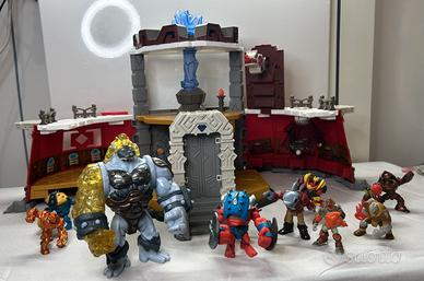 Lotto Gormiti Castello + 10 Personaggi Originali G