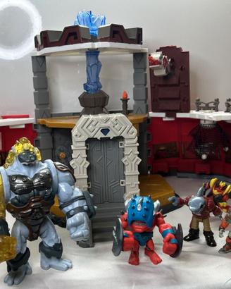 Lotto Gormiti Castello + 10 Personaggi Originali G