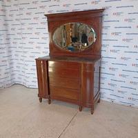 Comò con Specchio intarsiato