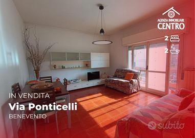 Trilocale con doppi servizi in buono stato