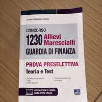 Libro concorso marescialli guardia di finanza