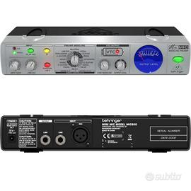 🎛️ Behringer MiniMic MIC800 Preamplificatore Valv