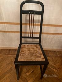Sedie con paglia di vienna