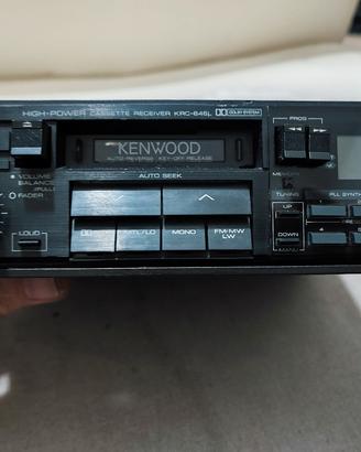autoradio vintage Kenwood 