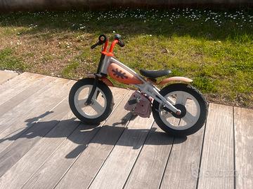 Bici bambino con pedali removibili
