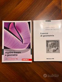 Libro + eserciziario geometria/algebra lineare