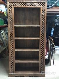 libreria in teak 