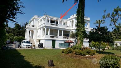 Appartamento in villa, 4 posti 100 mt da spiaggia