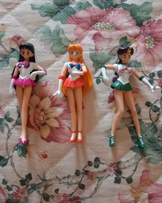 Tre Guerriere Sailor Moon anni 90