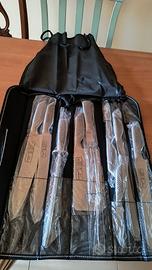 Set coltelli in acciaio 