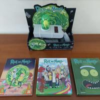 Rick and Morty Ed.SPECIALE, stag 1-3 + Portal gun