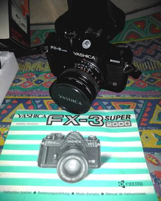 YASHICA FX-3 SUPER 2000 VINTAGE KIT COMPLETO