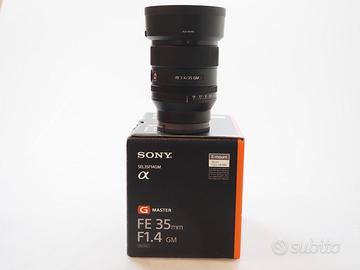 SONY FE 35MM F 1.4 GM