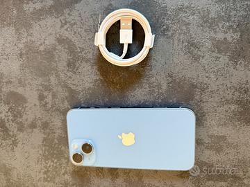 Iphone 14 Blue, 512 GB, 100% Batteria TRATTABILE
