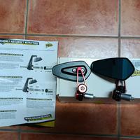 specchietti su manubrio