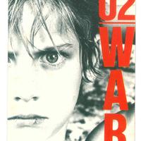 Cartolina pubblicitaria del gruppo musicale u2