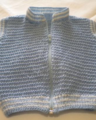 GILET BAMBINI 2-4A, FATTO A MANO, IN LATA, AI FERR