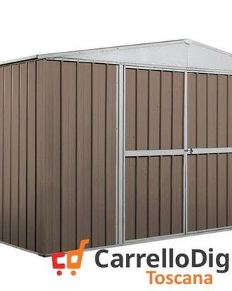 Box in lamiera di Acciaio 360x260cm 9mq tortora