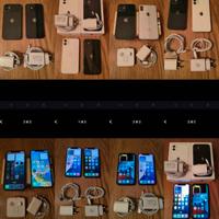 4 Apple iPhone 12,iPhone 11,iPhone Xr bianchi neri