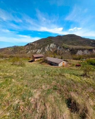 Casa , capannone e terreno circostante