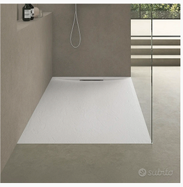 Piatto doccia Lacus Marfil Lite bianco 140x80