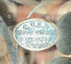 Servizio vetro argento