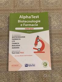 Alpha Test Biotecnologie e Farmacia 3200 quiz