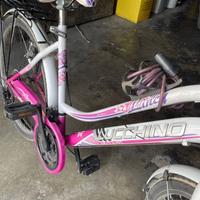 Bici lucchino ragazzina