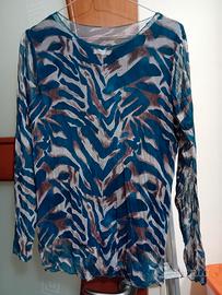 Maglietta tessuto in rete morbida