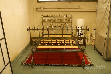 letto ferro battuto '800 una piazza e mezza