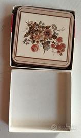 Pimpernel Sottobicchieri Vintage Fiori Set 6