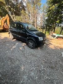 Panda 4x4 climbing