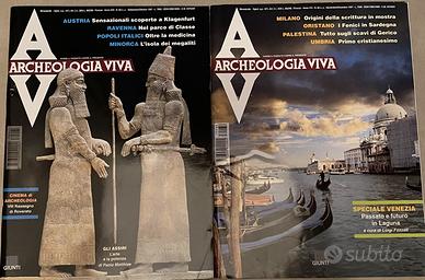 ARCHEOLOGIA VIVA - 4 RIVISTE