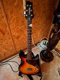 Chitarra line 6 variax sunburst