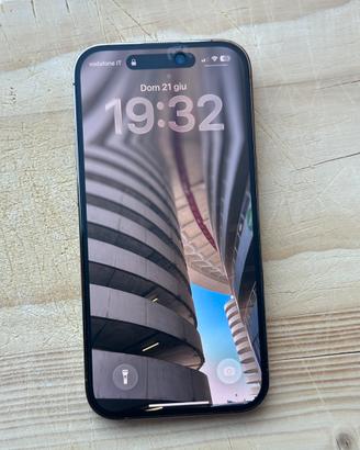 iPhone 14 pro Oro 256