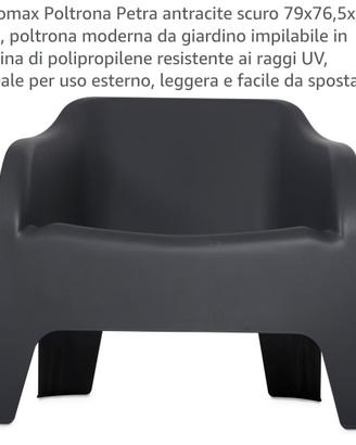 Poltrona da esterno