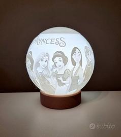 Lampada Led Principesse Disney