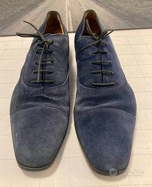 Scarpe BARRETT in vera pelle scamosciata blu