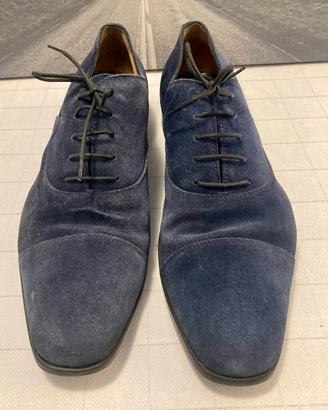 Scarpe BARRETT in vera pelle scamosciata blu