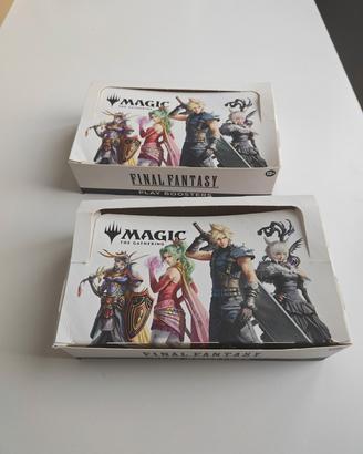 2 box MTG x Final Fantasy SOLO Comuni e Non Comuni