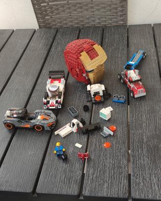 lego iron man McLaren porsche