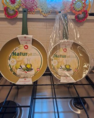 set 2 padelle Natural oil