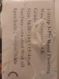 Parquet PREFINITO rovere naturale